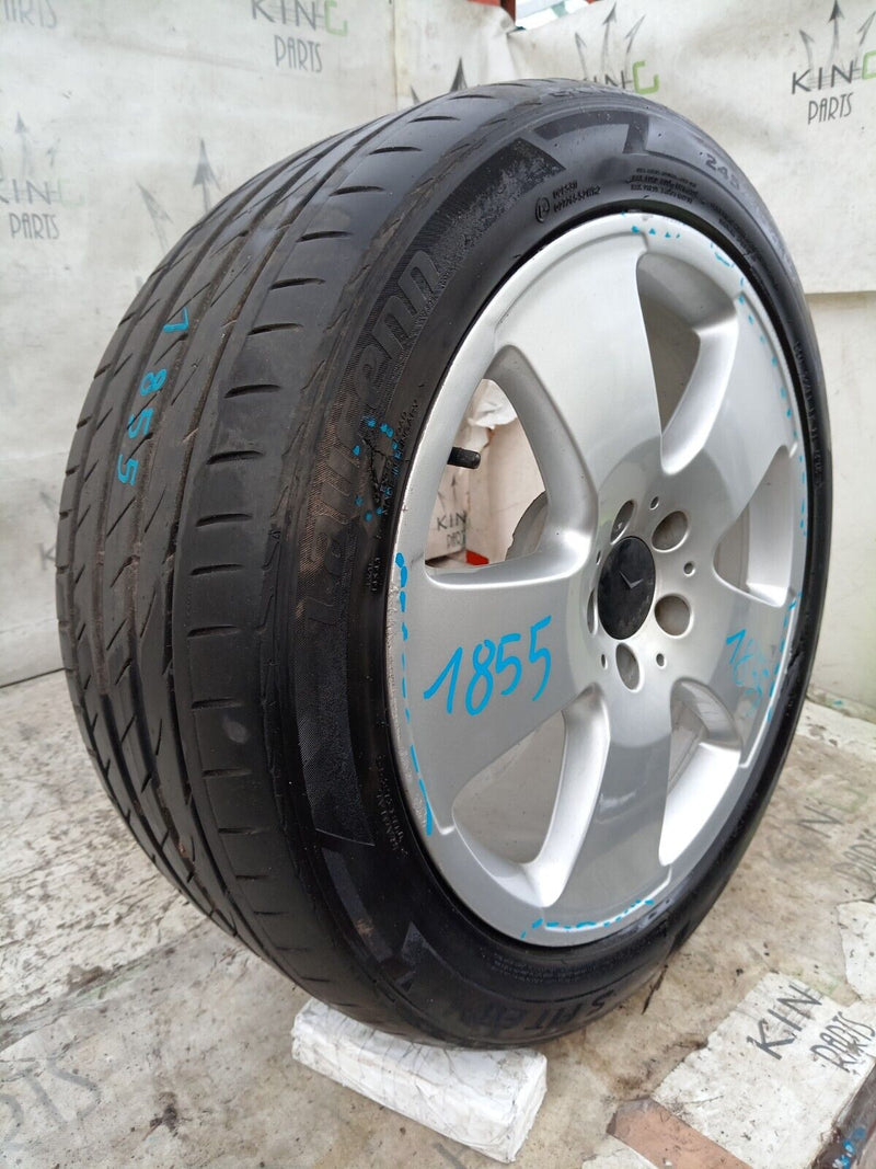 MERCEDES S CLS W221 BBS ALLOY WHEEL RIM 18" 8.5Jx18H2 ET43 TYRE 245/45/R18