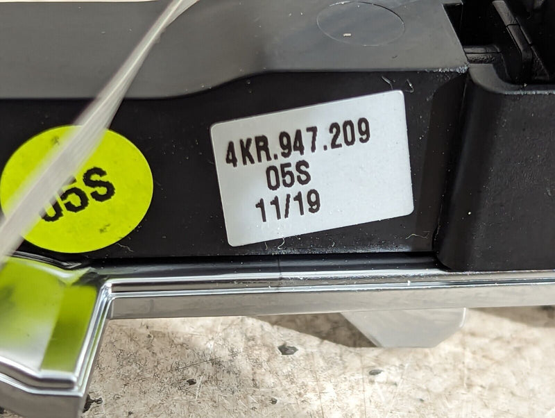 AUDI E-TRON 2018-ON UPPER CENTER CONSOLE LIGHT FIBER TRIM 4KR947209 GENUINE
