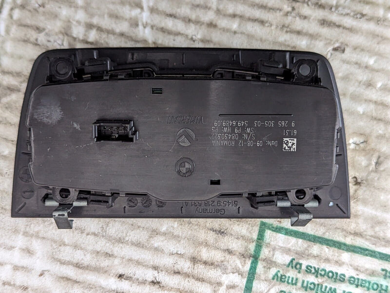 BMW 3 SERIES F30 11-19 HEADLIGHT FOG LIGHT CONTROL SWITCH TRIM 9218531 GENUINE