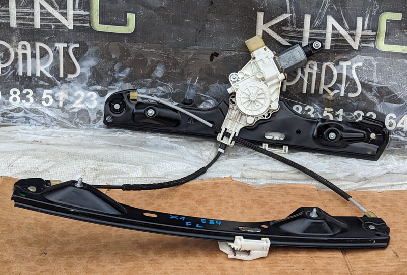 BMW X1 E84 2009-15 FRONT LEFT WINDOW REGULATOR & MOTOR 2990293 GENUINE