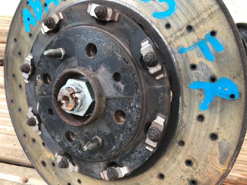 FIAT 500 ABARTH 1.4 PETROL FRONT LEG RIGHT DRIVESHAFT BRAKE CALIPER GAS STRUT