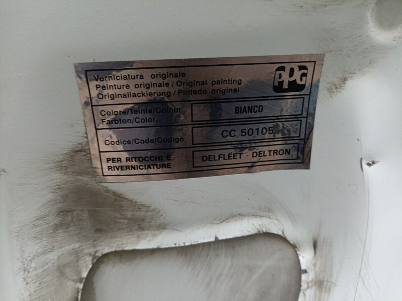 IVECO DAILY MK3 2014-ON GENUINE BONNET HOOD PANEL in WHITE