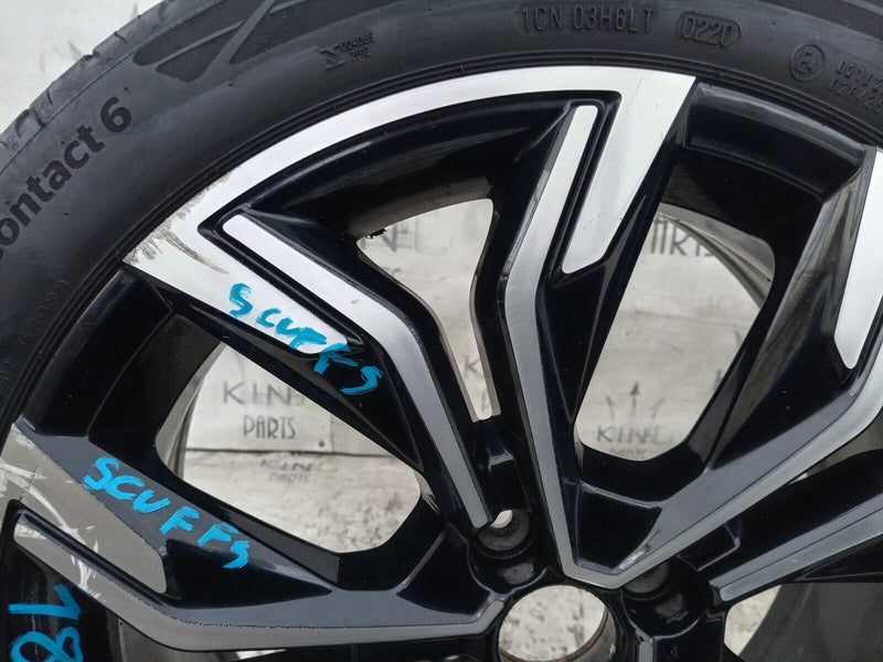 RENAULT CLIO MK5 ALLOY WHEEL RIM 17" 7Jx17CH 4-37 TYRE 205/45/17 R19