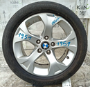 BMW X1 E84 GENUINE ALLOY WHEEL RIM 17" 7.5Jx17xIS34 & TYRE 225/50/17 R17