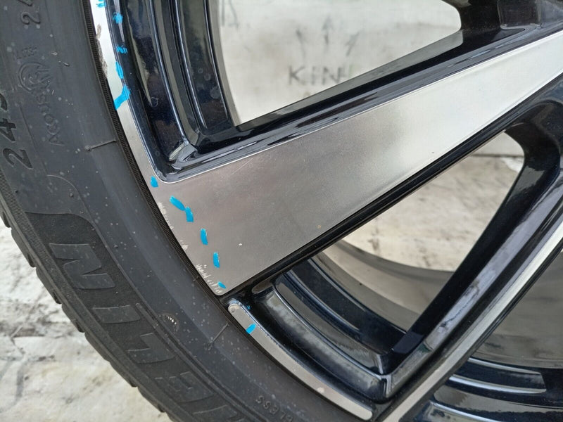 POLESTAR 2 GENUINE FRONT ALLOY WHEEL RIM 19" 8Jx19H2 IS50 TYRE 245/45/R19