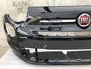 FIAT 500 LOUNGE FACELIFT 2015-23 FRONT BUMPER & TOP BADGE LOGO 735619491