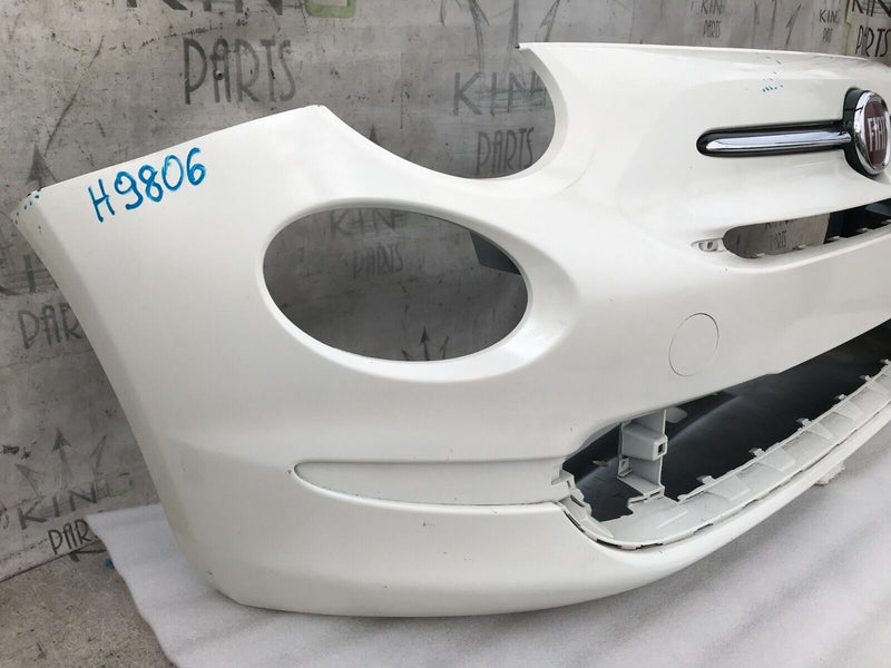 FIAT 500 LOUNGE FACELIFT 2015-23 FRONT BUMPER & TOP BADGE LOGO 735619491