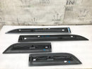 PORSCHE MACAN S T GTS **SET OF DOOR MOULDINGS 4x TRIM PANELS FRONT REAR LH RH