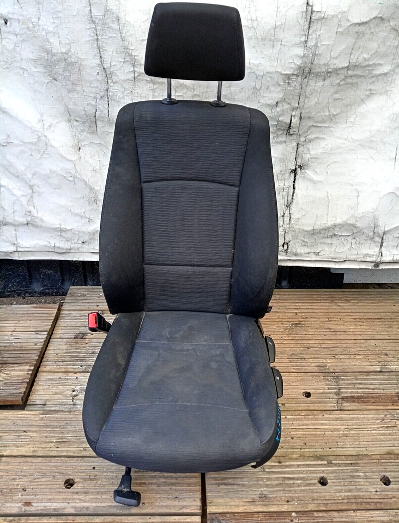 BMW X1 E84 2009-15 GENUINE FRONT SEAT LEFT PASSENGER SIDE in BLACK / GREY