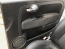 FIAT 500 ABARTH BLACK LEATHER COMPLETE SEATS SET FRONT AND REAR SEAT & CARD DOOR