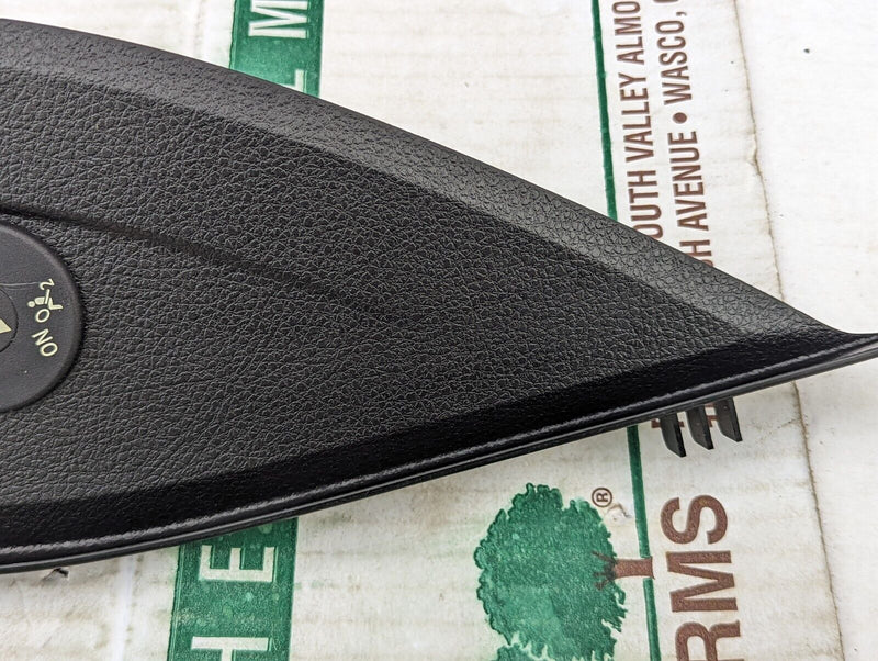 BMW 3 SERIES 11-19 LEFT  N/S DASHBOARD AR-BAG SWITCH ON/OFF END TRIM 9218553