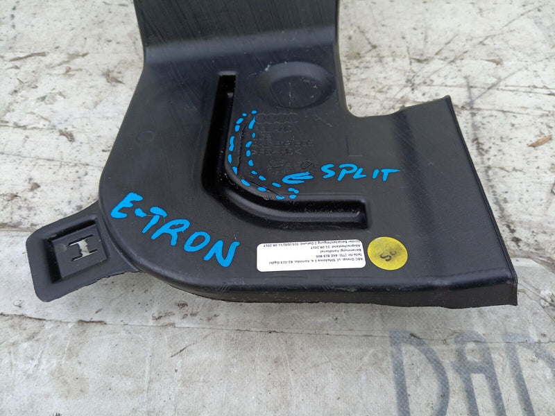AUDI E-TRON 2018-ON REAR LEFT N/S AIR GUIDE CHANNEL TUNNEL 4KE819805 GENUINE