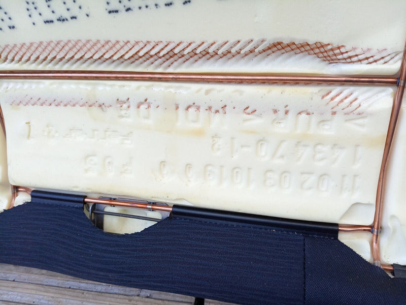 BMW X1 E84 2009-15 GENUINE REAR SEAT SECOND ROW in BLACK / GREY