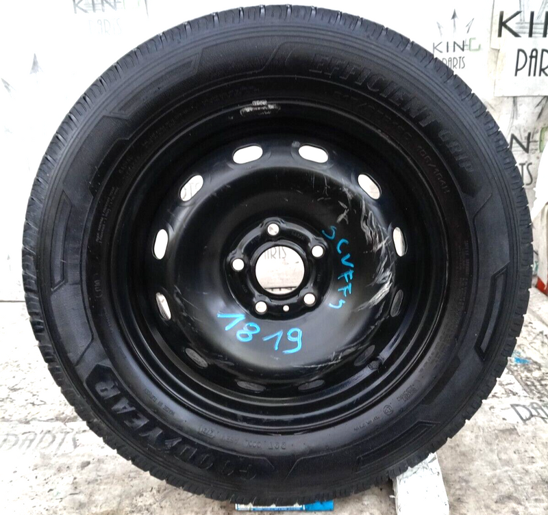 RENAULT TRAFIC MK3 X82 STEEL WHEEL RIM 16' 6Jx16H2 ET50 & TYRE 215/65R/16C
