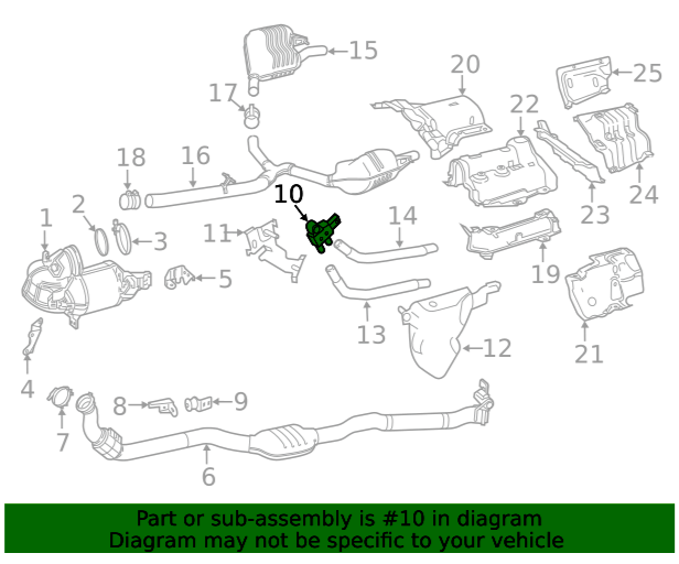 MERCEDES-BENZ A0009057809 **NEW DIFFERENTIAL DPF PRESSURE SENSOR SD 0001-5341