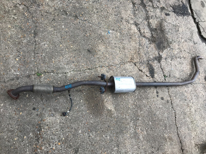 VAUXHALL CORSA E 1.4 PETROL 14-18 EXHAUST SILENCER MUFFLER & LAMBDA SENSOR