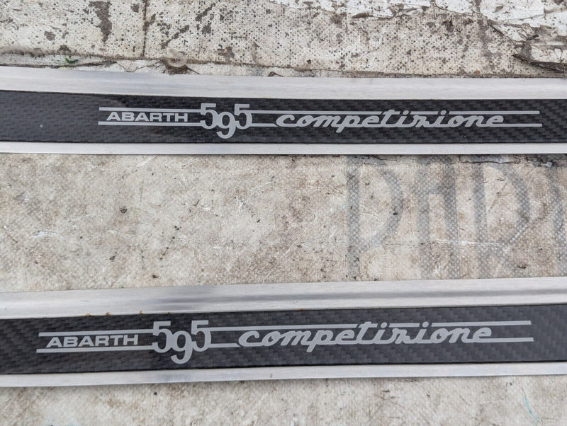 FIAT ABARTH 500 2008-2015 FRONT DOOR RIGHT/LEFT DOOR ENTRY SILL STRIP TRIM