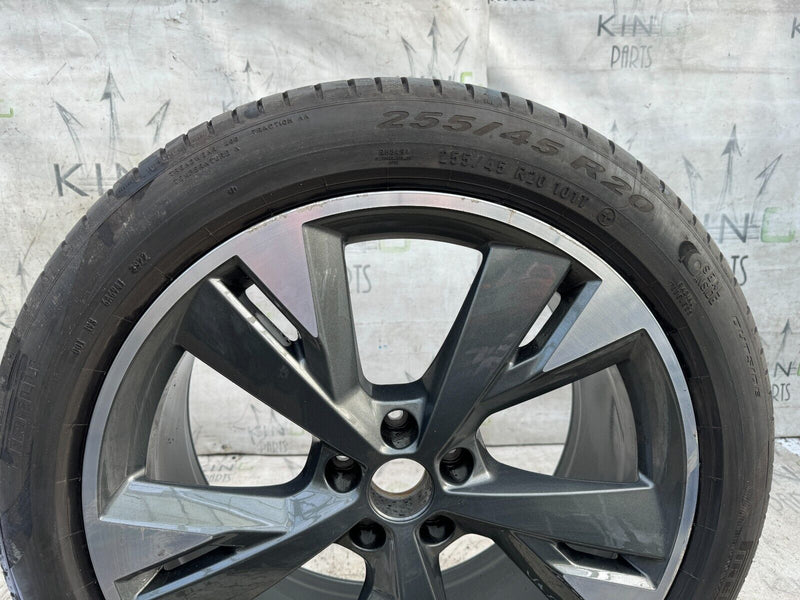 AUDI Q4 E-TRON ALLOY WHEEL RIM 20' 9Jx20H2 ET42 & TYRE 255x45 R20