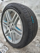 MERCEDES W204 AMG ALLOY WHEEL RIM 17" 8.5Jx17H2 ET58 & TYRE 245x40 R17