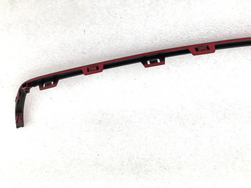 KIA CEED CD GT MK3 LCI 21-24 LEFT SIDE REAR BUMPER DIFFUSER TRIM MOULDING in RED