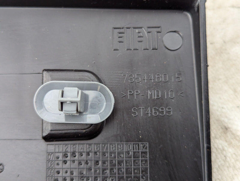 FIAT ABARTH 500 2008-2015 BOOT LOCK INNER PANEL COVER TRIM 735448015 GENUINE