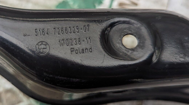 BMW 3 SERIES F30 2011-2019 FRONT BUMPER LOWER REINFORCEMENT BAR 7266325 GENUINE