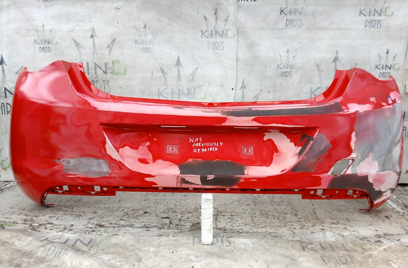 VAUXHALL ASTRA J MK6 2009-2012 REAR BUMPER GENUINE in RED 13266587