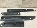 PORSCHE MACAN S T GTS **SET OF DOOR MOULDINGS 4x TRIM PANELS FRONT REAR LH RH