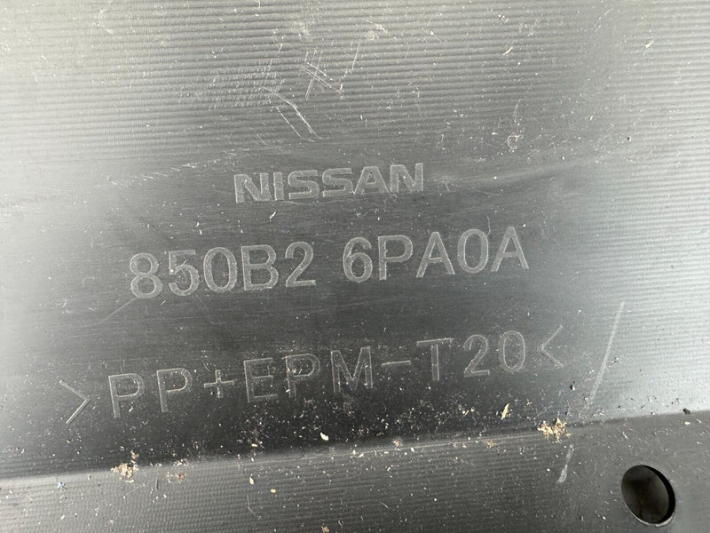NISSAN JUKE 2019-ON REAR BUMPER LOWER SECTION GENUINE 850B26PA0A