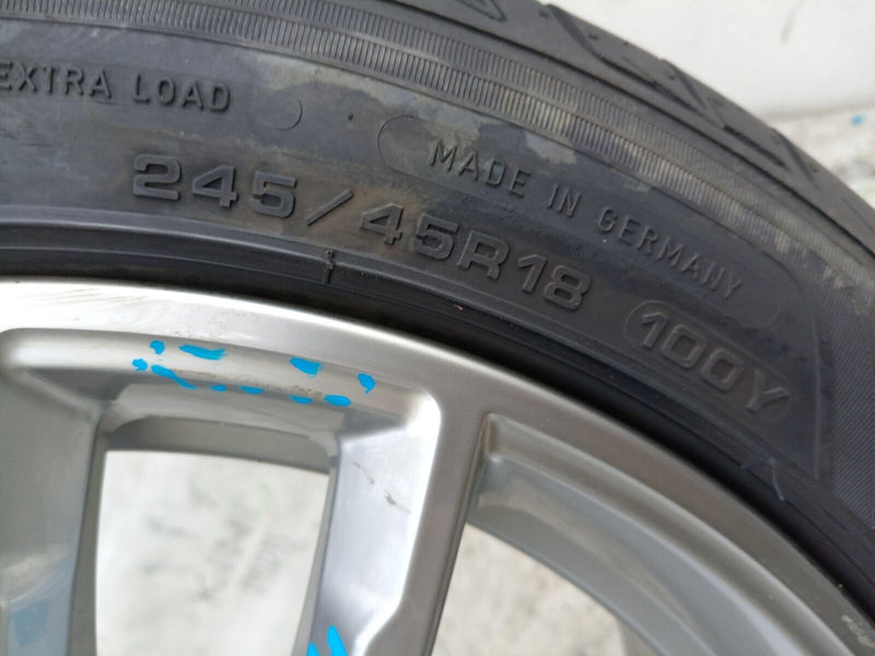 BMW 5' G30 G31  ALLOY WHEEL RIM 18" 8Jx18xIS30 &TYRE 245/45/18 R18
