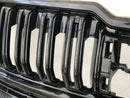 SKODA KODIAQ 2016-2020 FRONT BUMPER RADIATOR GRILL GRILLE in BLACK GLOSS