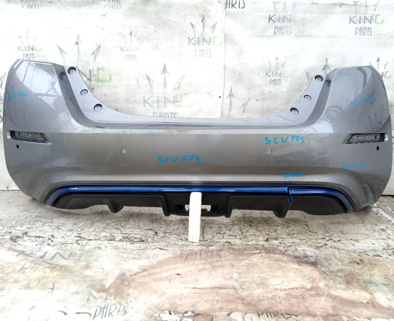NISSAN LEAF (ZE1) 2018-ON REAR BUMPER GENUINE PDC in GREY 85022-5SH0H
