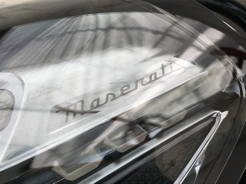 MASERATI GRECALE M182 *NEW COMPLETE PAIR FRONT HEADLIGHT LEFT & RIGHT SIDE, ECU