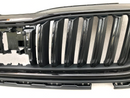 SKODA OCTAVIA VRS MK4 NX 2020-ON FRONT BUMPER RADIATOR GRILL GRILLE in BLACK