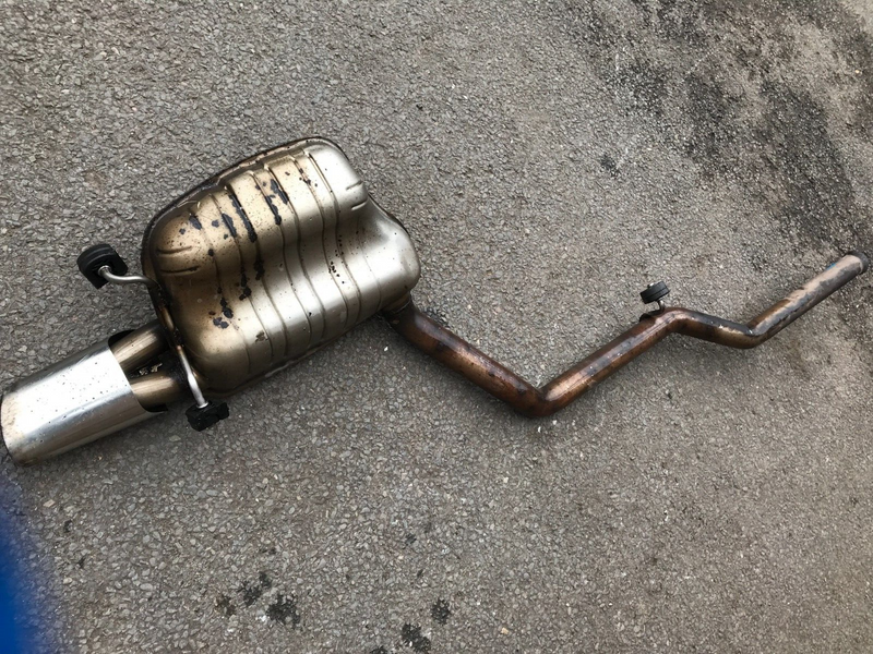 MERCEDES W204 SALOON DIESEL GENUINE EXHAUST SILENCER MUFFLER A2044911601