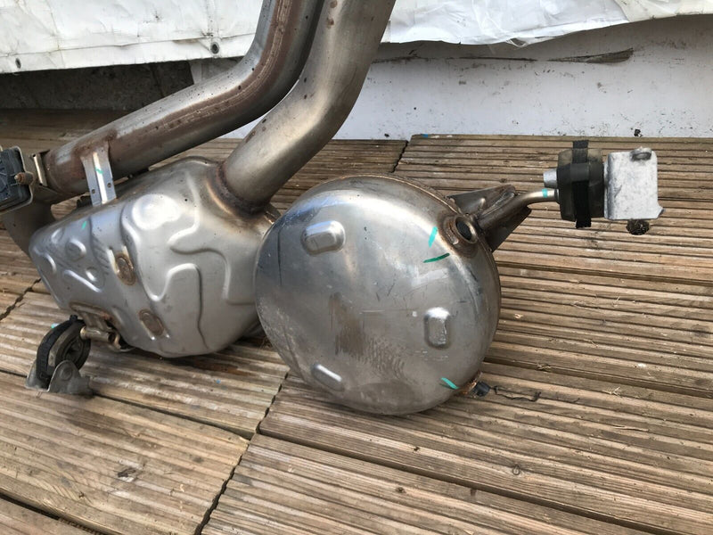 AUDI SQ5 MK2 3.0 DIESEL EXHAUST SILENCER MUFFLER 80A253411 & FLAP MOTOR & MODULE