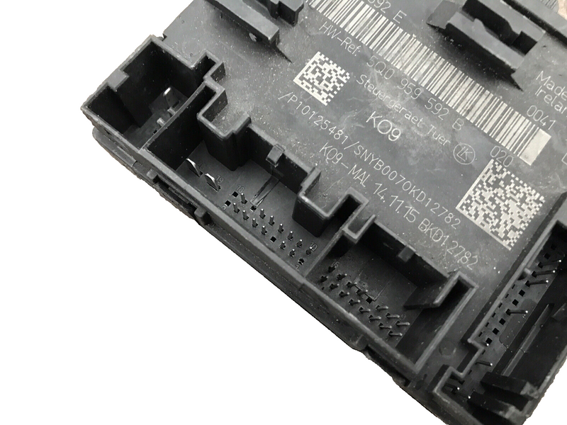 VW GOLF MK7 R 2013-16 FRONT DOOR LEFT CONTROL ECU MODULE 5Q0959592B
