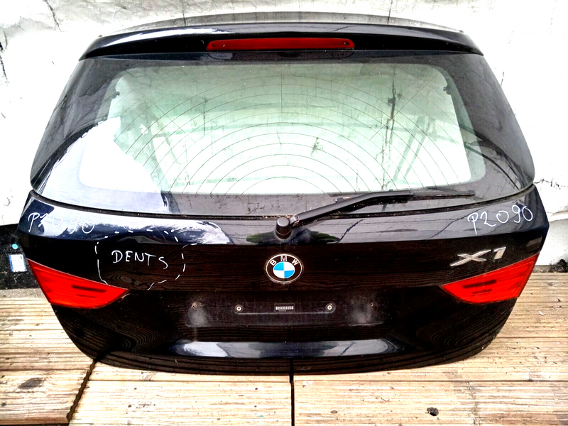 BMW X1 SERIES E87 COMPLETE BOOT LID TAILGATE PANEL in BLACK