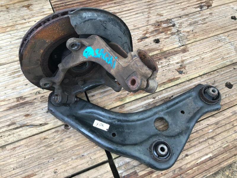 NISSAN QASHQAI J11 MK2 2013-20 1.6 DCI RIGHT SIDE FRONT HUB, WISHBONE BRAKE DISC