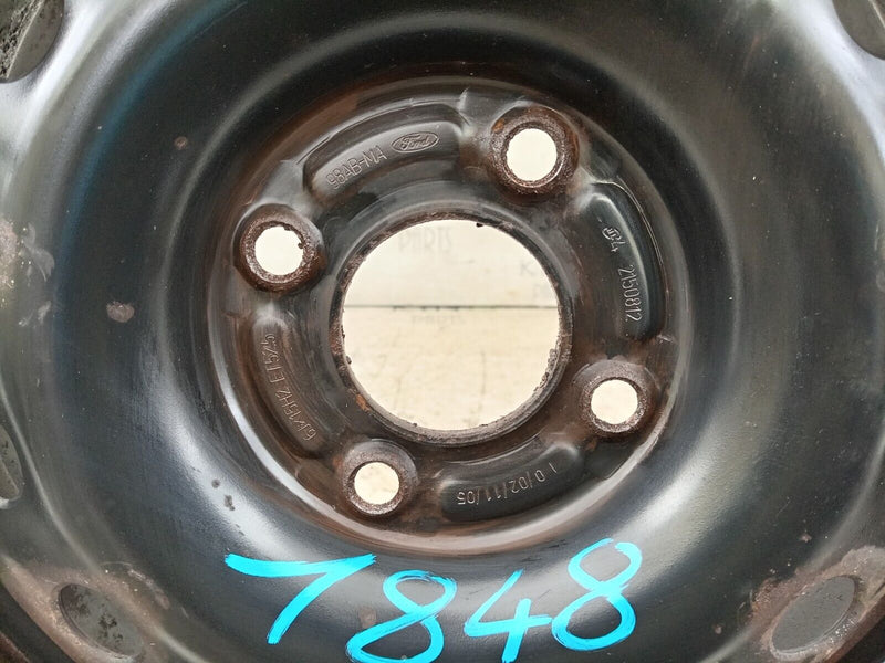 FORD FIESTA MK6 FOCUS STEEL WHEEL RIM 15" 6Jx15H2 ET52.5 & TYRE 195/50/R15