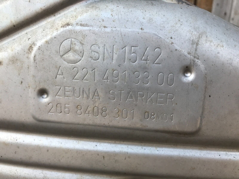 MERCEDES-BENZ S-CLASS S320 W221 06-13 EXHAUST SILENCER MUFFLER A2214913400/300