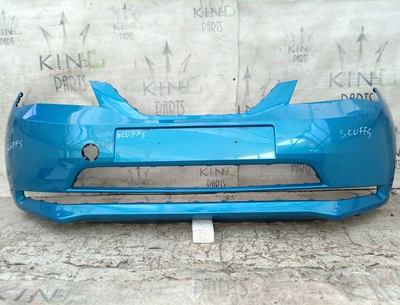 SEAT MII 2011-2019 BLUE FRONT BUMPER GENUINE 1SL807221F 1SL807221D
