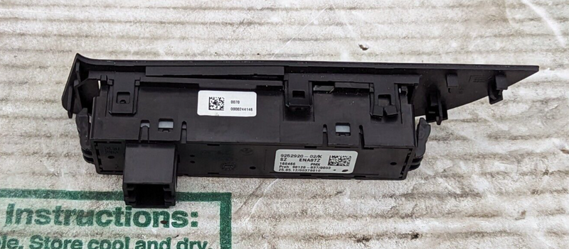 BMW 3 SERIES F30 11-19 DRIVE MODE TRACTION CONTROL SWITCH 9252920 GENUINE