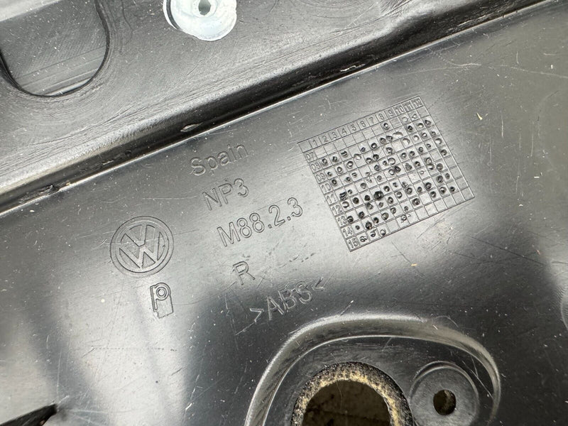 VOLKSWAGEN SCIROCCO 2008-2017 FRONT RIGHT O/S DOOR INNER CARD PANEL 1K8867011