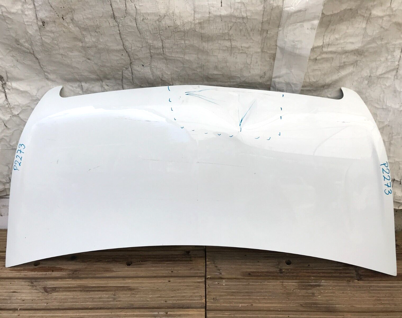 VAUXHALL MOVANO MK3 2011-2021 GENUINE FRONT BONNET HOOD PANEL in WHITE
