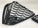 AUDI RS6 C8 2019-ON FRONT BUMPER PAIR GRILL TRIM MOULDING PDC LEFT & RIGHT SIDE