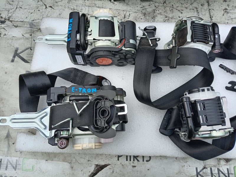 AUDI E-TRON **FULL SET DASHBOARD !! 2x AIRBAG, ECU UNIT MODULE, 4x SEATBELTS