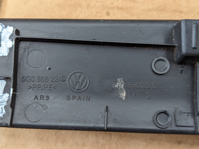 VW GOLF MK7 2012-2020 RIGHT O/S LOWER INNER A PILLAR TRIM COVER 5G0868224B