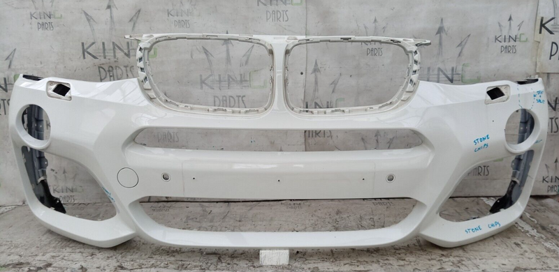 BMW X3 F25 M SPORT 2014-2017 LCI FRONT BUMPER PDC GENUINE 51118056874