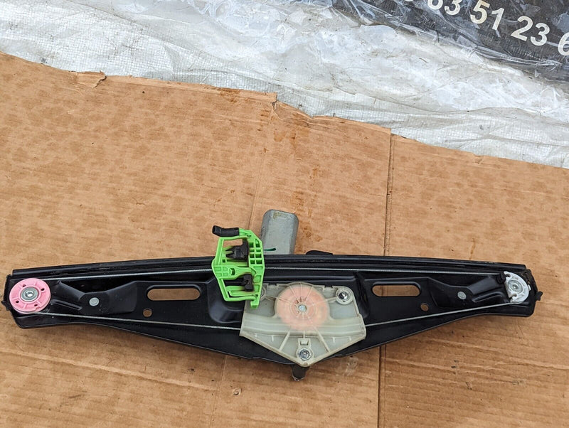 BMW X1 E84 2009-15 REAR LEFT WINDOW REGULATOR & MOTOR 2990297 GENUINE